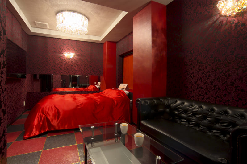 博多のラブホテル「ホテルロアンヌ」の部屋
